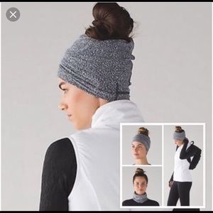 Lululemon top knot toque open hat
